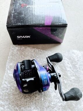 🎣 Piscifun Spark Pro Baitcasting Reel 8.1:1 High Speed Casting Reel w/ Box